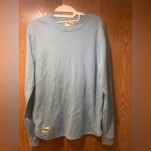 Tracksmith medium Downeaster - smoke blue